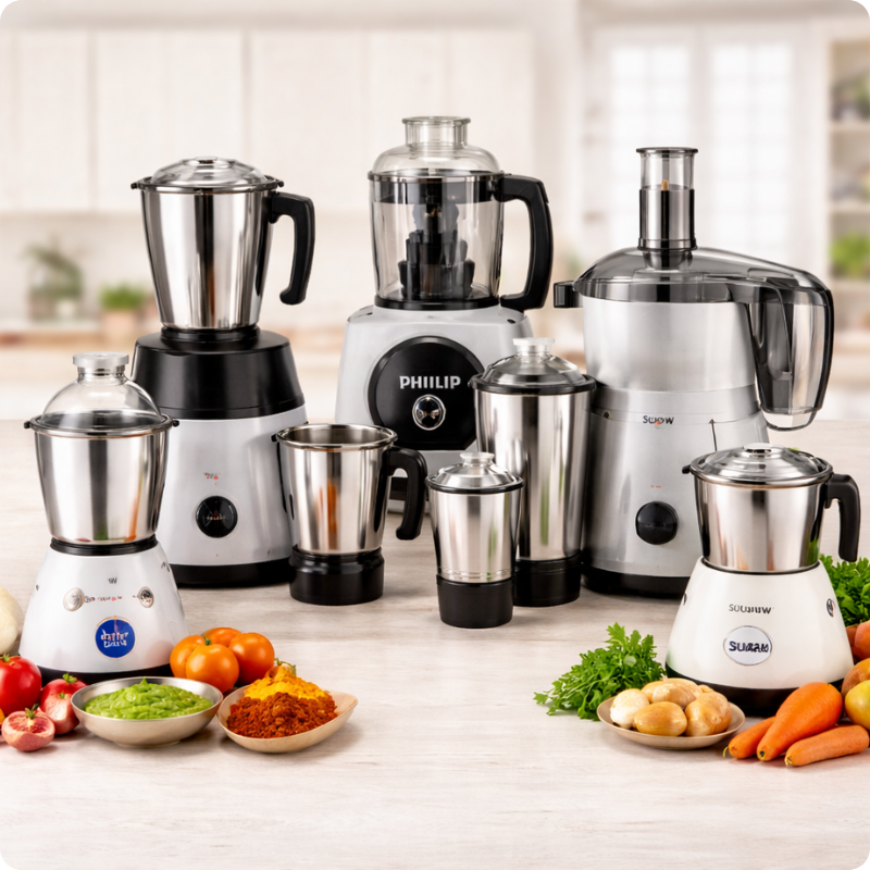 Best mixer grinder in India 2026 comparison
