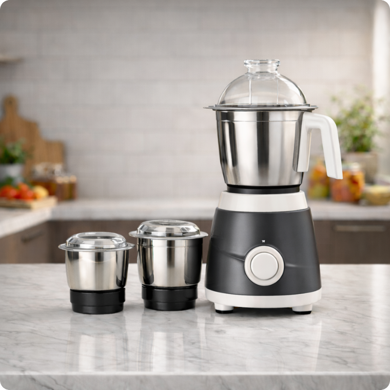 750w mixer grinder with stainless steel jars