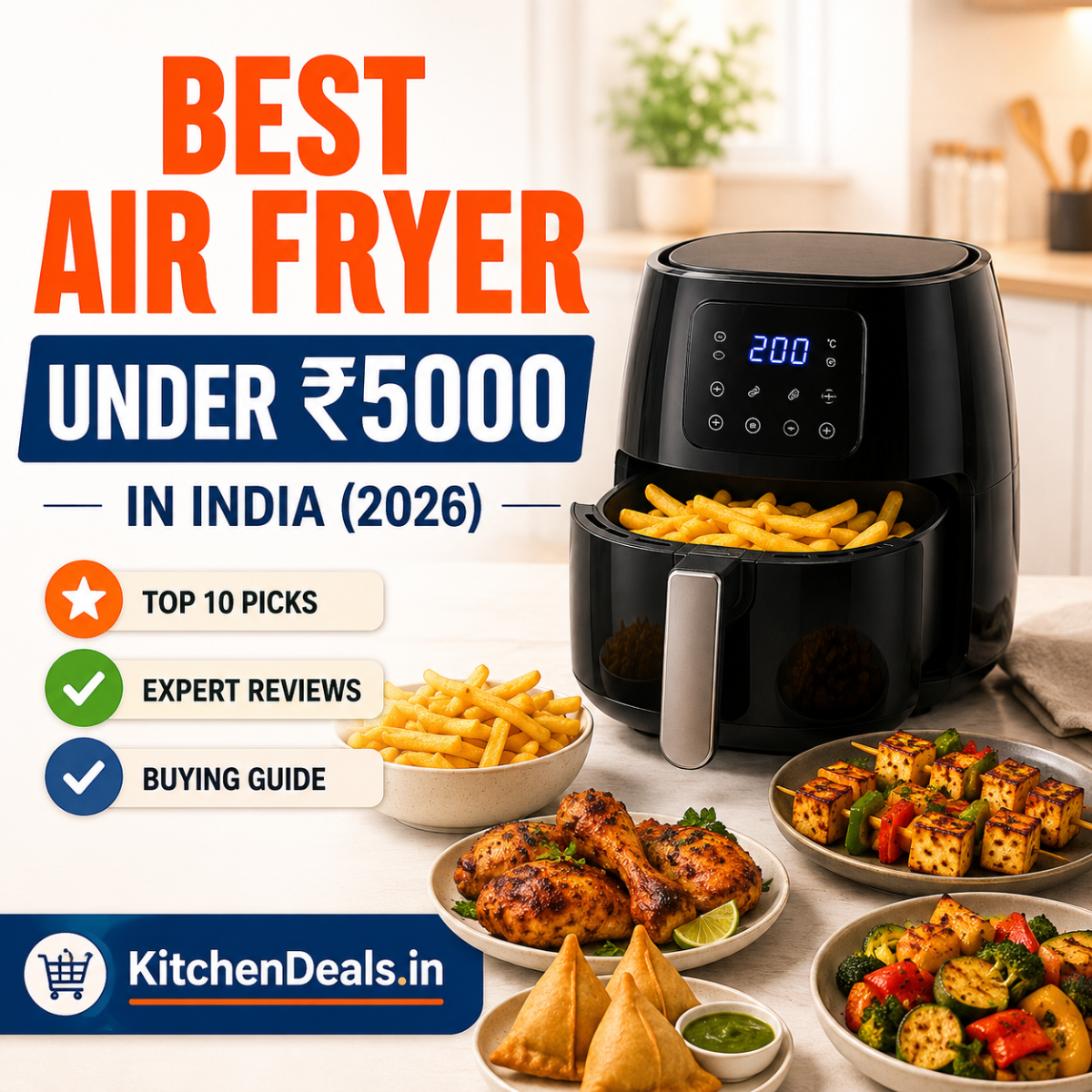 Best Airfryer under 5000 in India (2026)