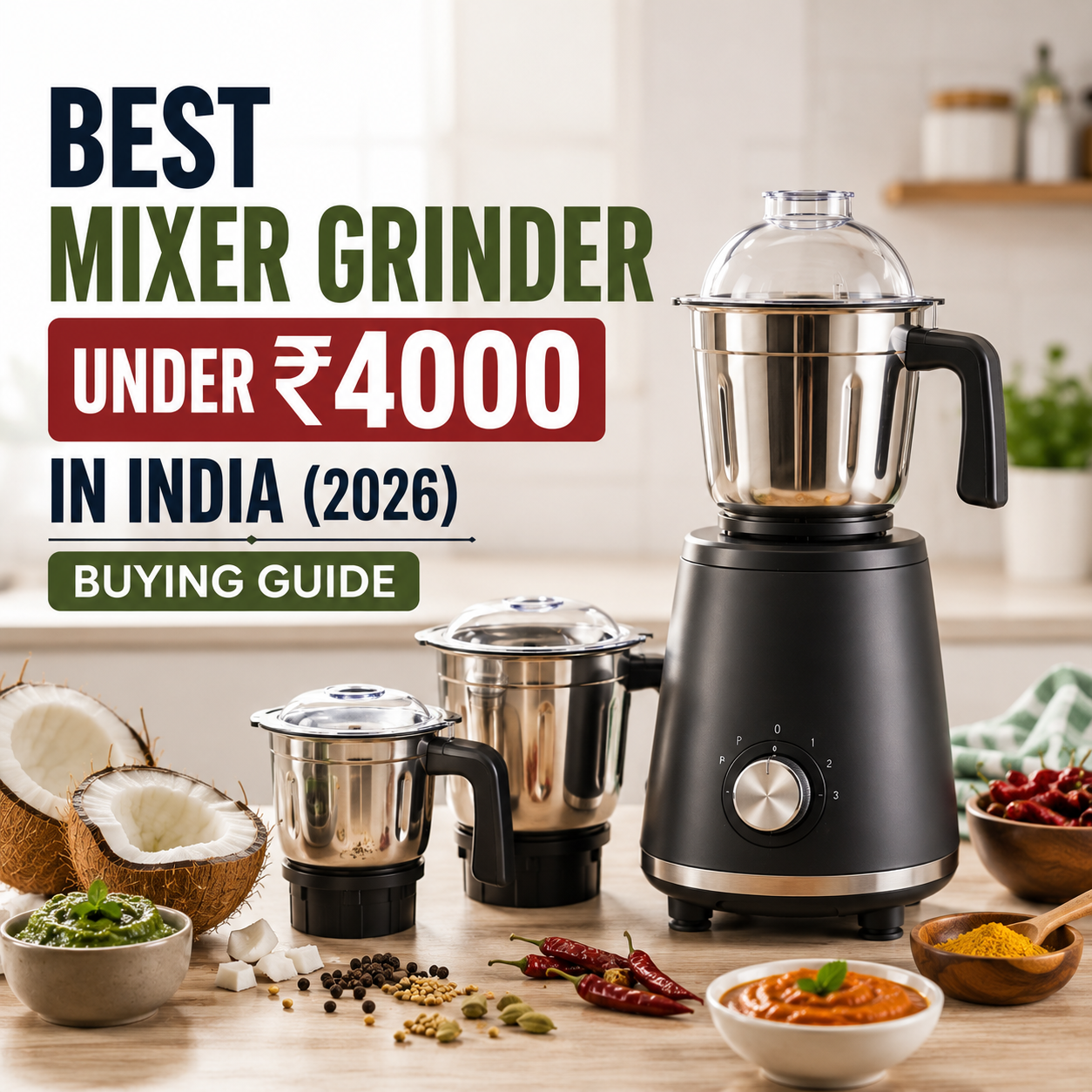 best mixer grinder under 4000 in India 2026